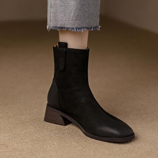 Handcrafted Luxury Genuine Leather Women's Shoes(Etrj220A3008)