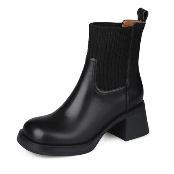 Exquisite Handmade Leather Women's Shoes: Elegance in Every Stitch(Etrj220A3026)