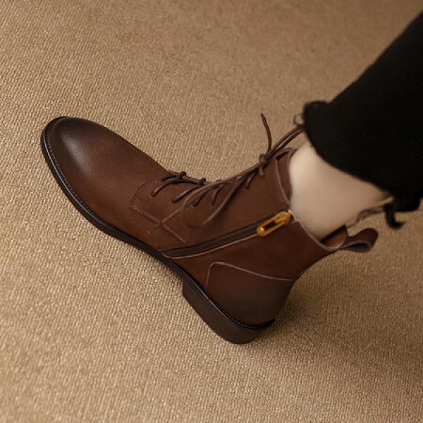 Elegant Handcrafted Leather Women's Shoes of Luxury Quality(Etrj220A3028)