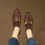 Elegant Handcrafted Leather Women's Shoes(Etrj220T1103)