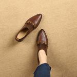 Elegant Handcrafted Leather Women's Shoes(Etrj220T1103)