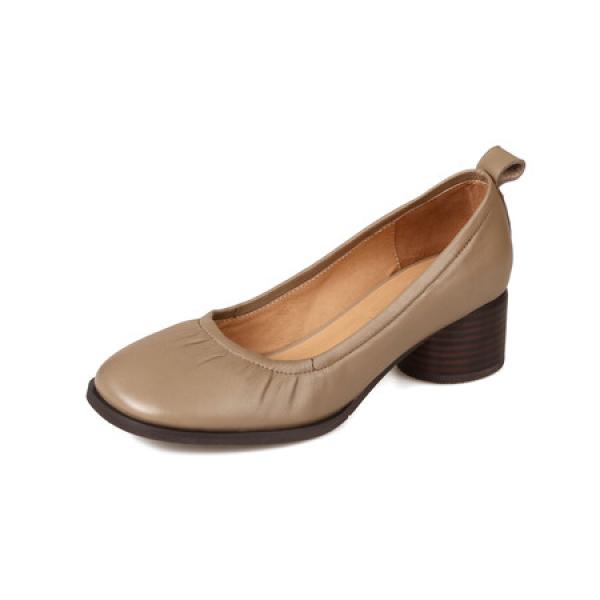 Elegant Handmade Leather Women’s Shoes: Luxurious Craftsmanship(Etrj220A3103)