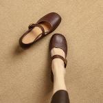 Handcrafted Leather Women's Shoes: Elegant Luxury Quality(Etrj220A3107)