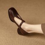 Exquisite Handmade Leather Women’s Shoes: Luxury Reimagined(Etrj220A3105)