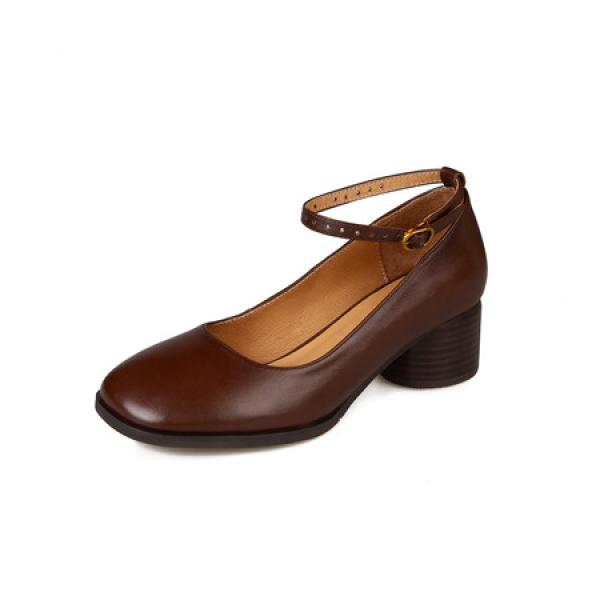 Exquisite Handcrafted Leather Shoes for Elegant Women(Etrj220A3106)