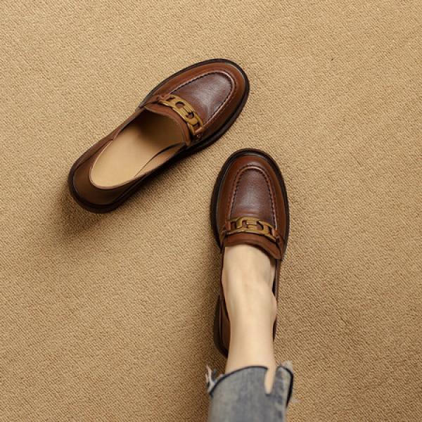 Luxurious Handcrafted Leather Women's Shoes - Elegance Redefined(Etrj220T1109)