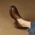 Luxurious Handmade Leather Women's Shoes, Crafted Elegance(Etrj220T1206)