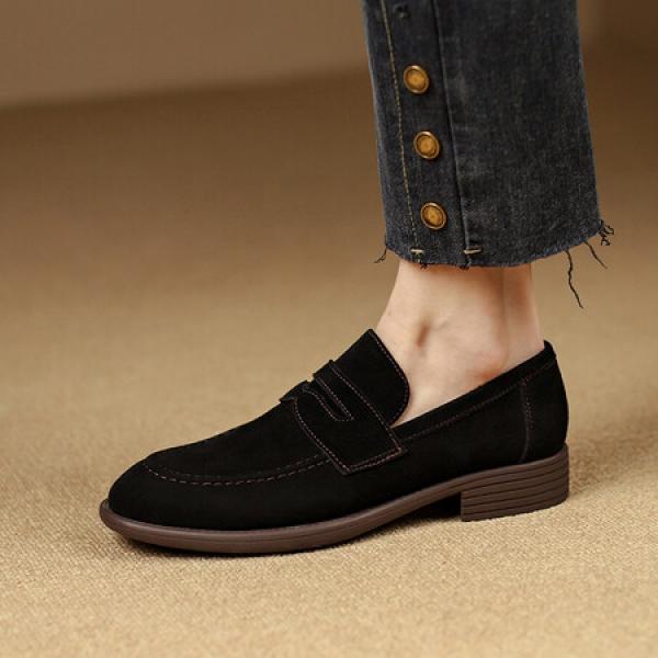 Artisanal Luxury: Handcrafted Genuine Leather Women's Shoes(Etrj220A3506)