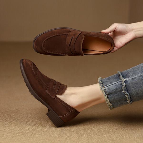 Artisanal Luxury: Handcrafted Genuine Leather Women's Shoes(Etrj220A3506)