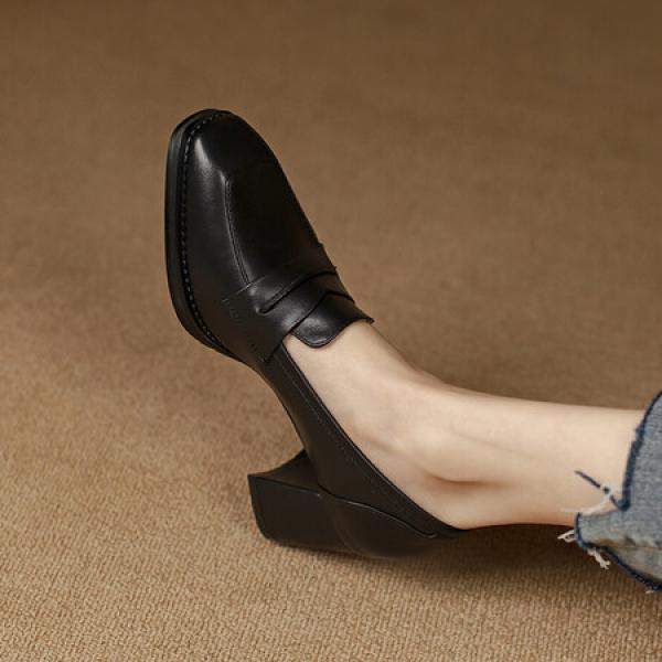 Elegant Handmade Leather Women’s Shoes: Luxurious Craftsmanship(Etrj220A3511)