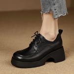 Crafted Elegance: Luxurious Handmade Leather Women's Shoes(Etrj220A3518)