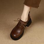 Crafted Elegance: Luxurious Handmade Leather Women's Shoes(Etrj220A3518)