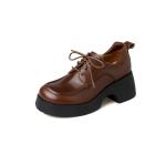 Crafted Elegance: Luxurious Handmade Leather Women's Shoes(Etrj220A3518)