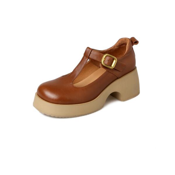 Luxurious Handmade Leather Women’s Shoes with Elegance(Etrj220A3519)