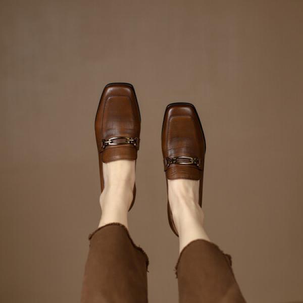 Exquisite Handcrafted Genuine Leather Women's Shoes(Etrj220T1238)