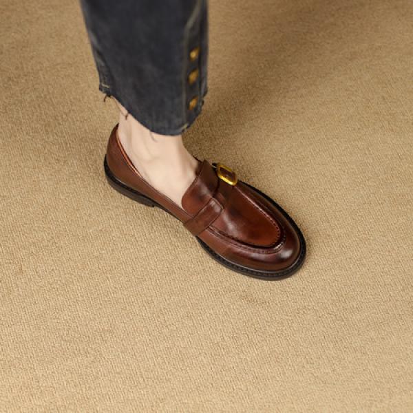 Exquisite Handcrafted Leather Women's Shoes: Luxurious Elegance(Etrj220A3522)