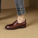 Handcrafted Luxury Leather Women's Shoes - Elegance Redefined(Etrj220A3523)