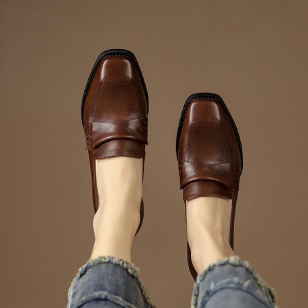 Exquisite Handmade Leather Women's Shoes: Luxury in Every Stitch(Etrj220A3525)