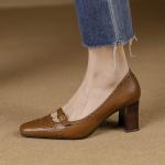 Handcrafted Luxury Genuine Leather Women's Shoes(Etrj220A3532)