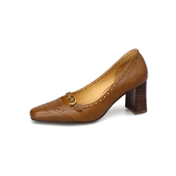 Handcrafted Luxury Genuine Leather Women's Shoes(Etrj220A3532)