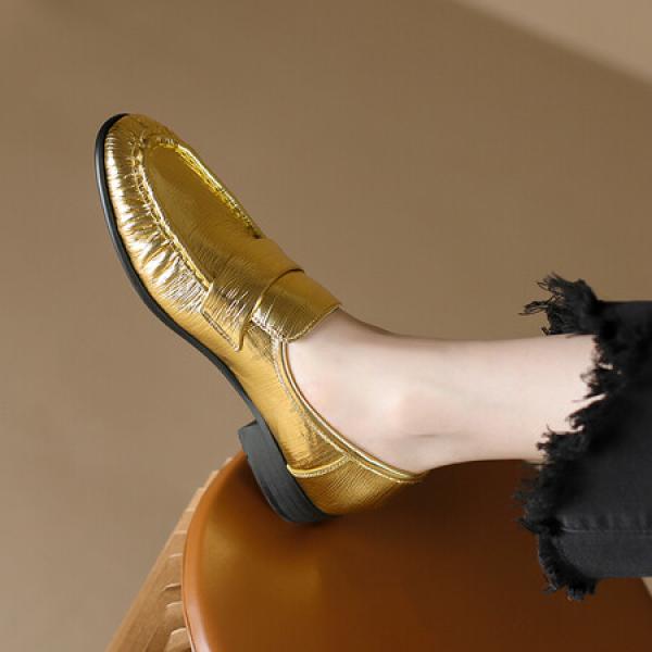 Handcrafted Luxury Leather Shoes for Elegant Women(Etrj220A3528)