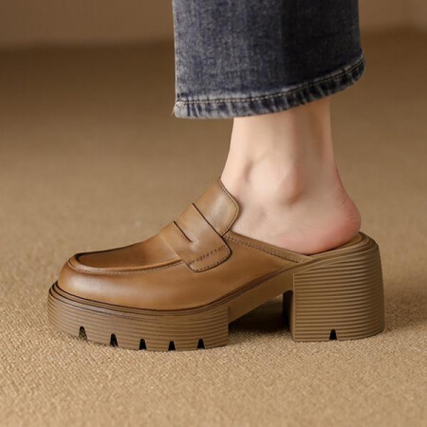 Handcrafted Luxury Leather Women's Shoes - Elegant Craftsmanship(Etrj220T1323)