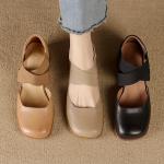 Elegant Handmade Leather Women's Shoes - Luxury Craftsmanship(Etrj220A3585)