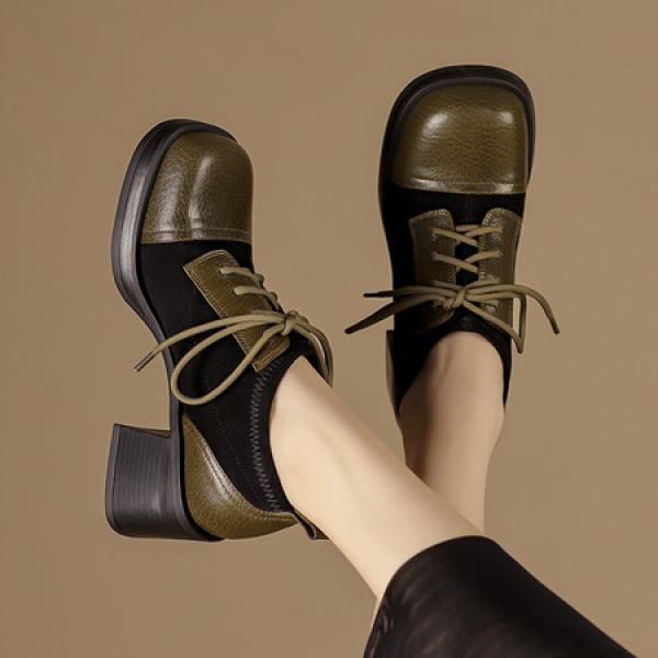 Elegant Handmade Leather Women's Shoes of Luxury Quality(Etrj220A3613)