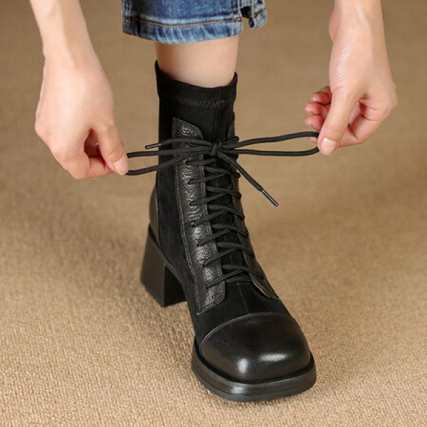 Elegant Handcrafted Leather Women's Shoes of Luxury Quality(Etrj220A3616)