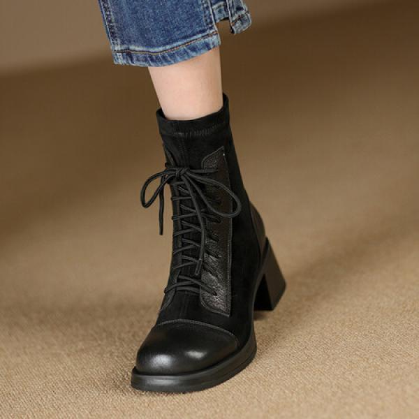 Elegant Handcrafted Leather Women's Shoes of Luxury Quality(Etrj220A3616)