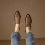 Elegant Handmade Leather Women's Shoes - Luxurious Craftsmanship(Etrj220T1226)