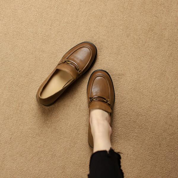 Handcrafted Luxury Leather Women's Shoes: Unmatched Elegance(Etrj220T1232)