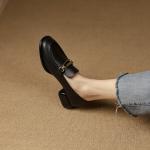 Handcrafted Luxury Leather Women's Shoes: Unmatched Elegance(Etrj220T1232)