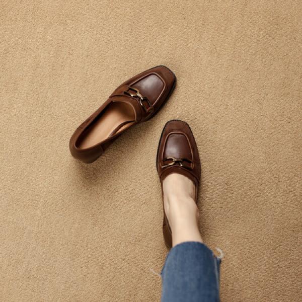 Handcrafted Leather Ladies' Shoes: Elegant Luxury Quality(Etrj220A3516)