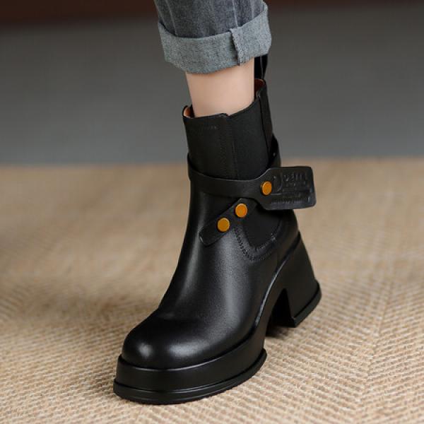 Handcrafted Luxury Leather Women’s Shoes: Elegance in Every Step(Etrj220T1372)