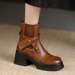 Handcrafted Luxury Leather Women’s Shoes: Elegance in Every Step(Etrj220T1372)