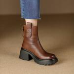 Luxurious Handmade Leather Women's Shoes with Elegance(Etrj220T1390)