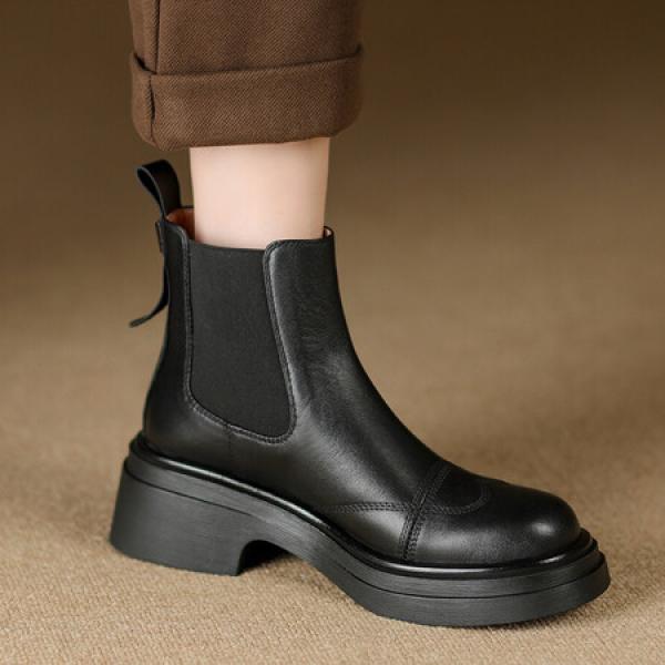 Elegant Handcrafted Leather Women's Shoes, Luxurious Quality(Etrj220T1391)