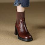 Handcrafted Premium Leather Women's Shoes: Luxurious Elegance(Etrj220T1539)