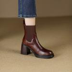 Handcrafted Premium Leather Women's Shoes: Luxurious Elegance(Etrj220T1539)