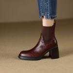 Handcrafted Premium Leather Women's Shoes: Luxurious Elegance(Etrj220T1539)