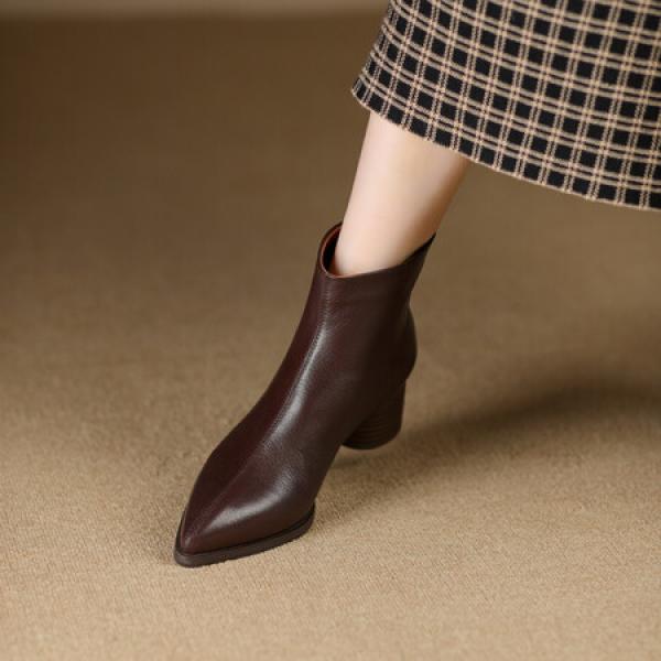 Handcrafted Luxury Leather Women's Shoes - Elegant Quality(Etrj220A3617)