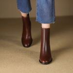 Handcrafted Luxury Leather Women's Shoes - Elegance Redefined(Etrj220A3670)