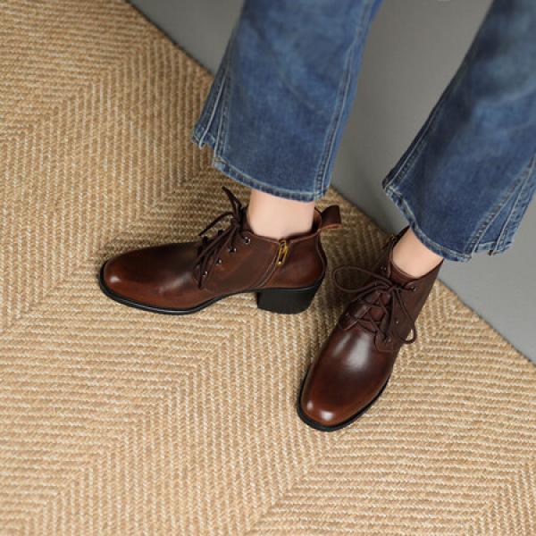 Exquisite Handcrafted Leather Women’s Shoes for Luxury Elegance(Etrj220A3671)