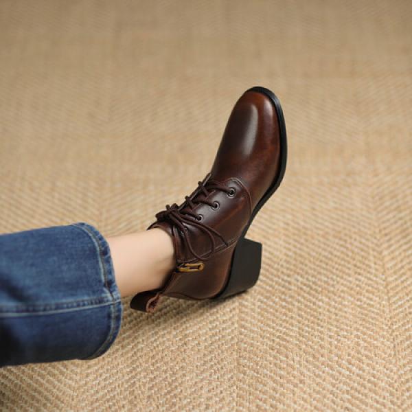 Exquisite Handcrafted Leather Women’s Shoes for Luxury Elegance(Etrj220A3671)