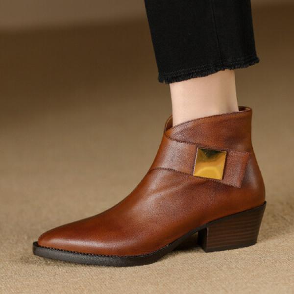 Exquisite Handcrafted Leather Women’s Shoes for Luxury Elegance(Etrj220T1396)