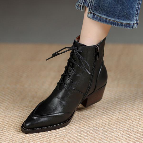 Elegant Handcrafted Leather Women's Shoes - Luxury at Its Finest(Etrj220T1373)