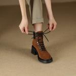 Luxurious Handmade Leather Women’s Shoes: Elegance in Craftsmanship(Etrj220A3686)