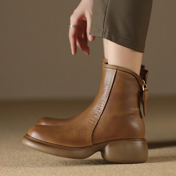 Handcrafted Luxury Leather Shoes for Elegant Women(Etrj220T1560)