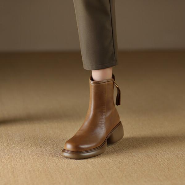 Handcrafted Luxury Leather Shoes for Elegant Women(Etrj220T1560)